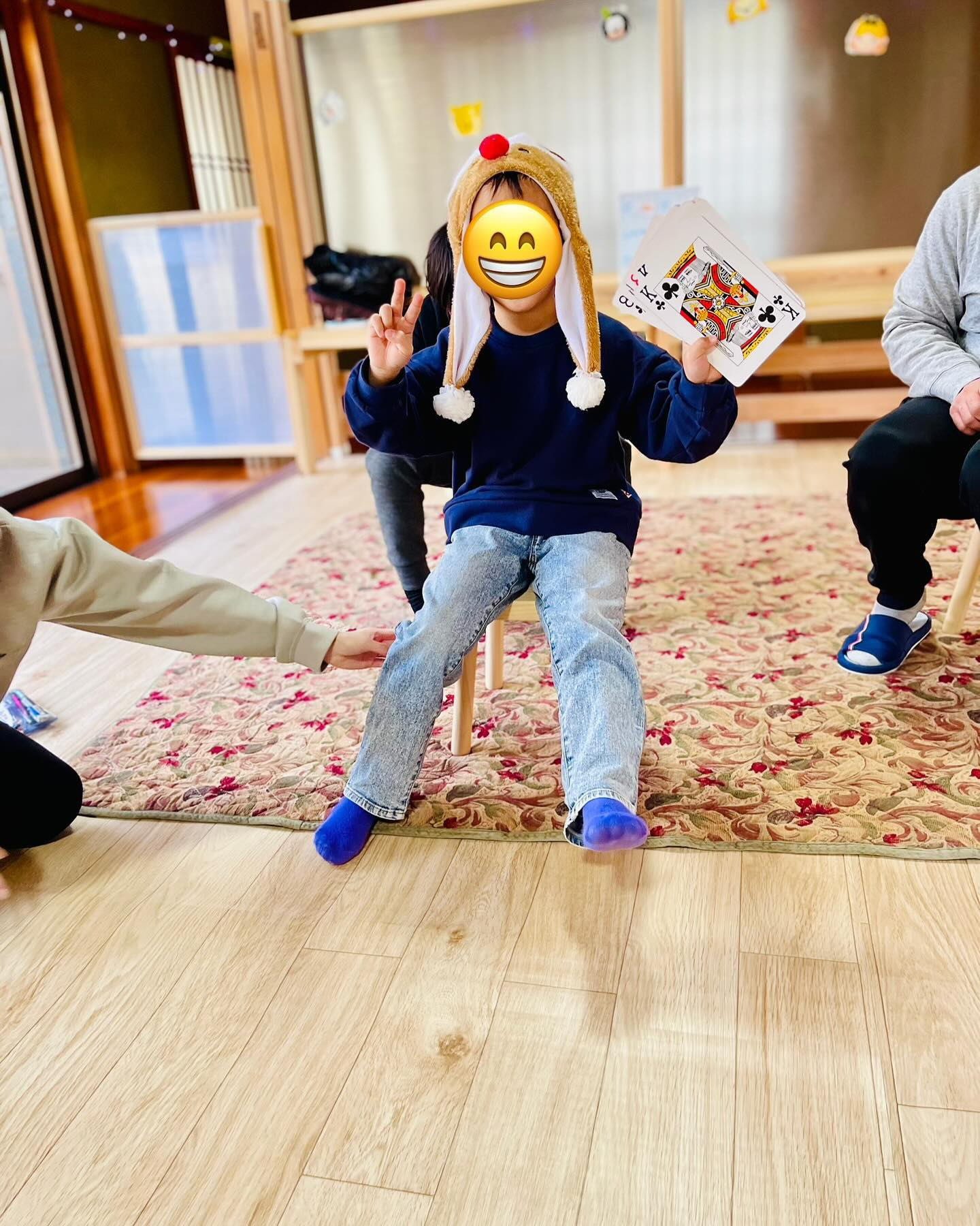 えがおのつぼみでクリスマス会🎄をしました‼️