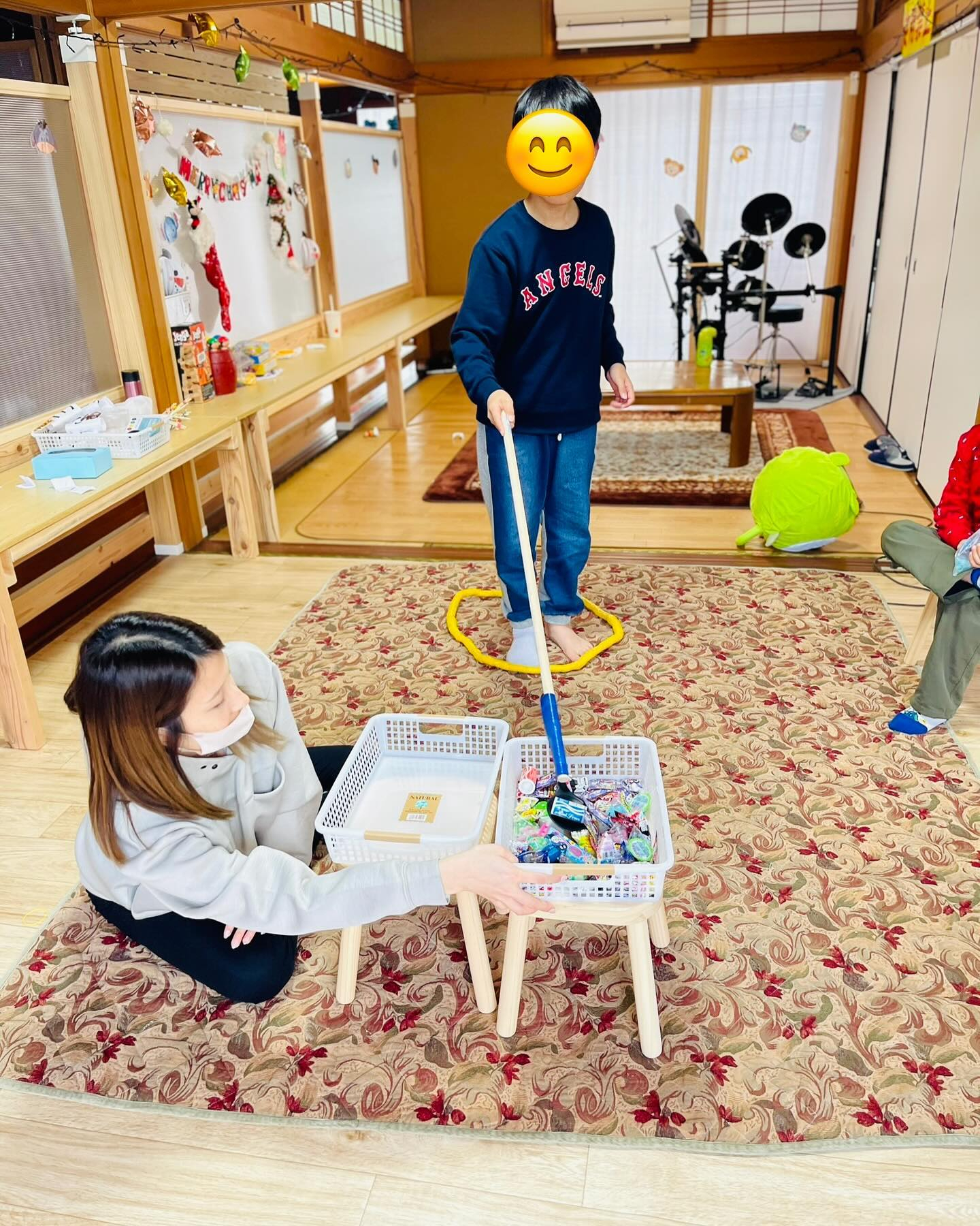 えがおのつぼみでクリスマス会🎄をしました‼️