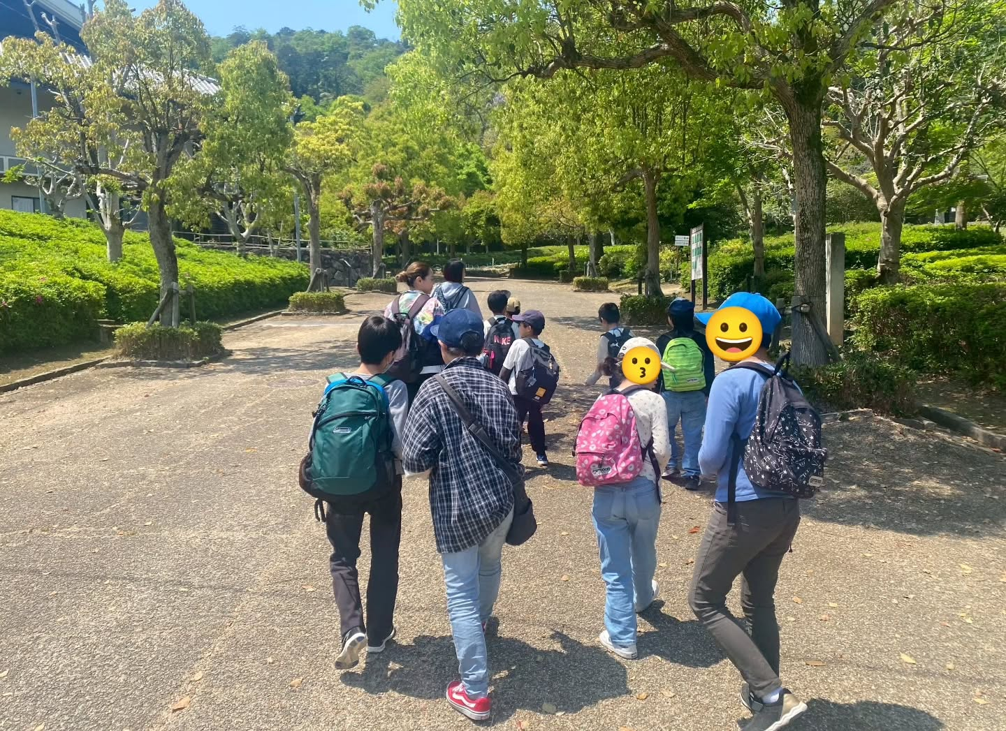今日は二上山ふるさと公園へプチ遠足🚌
