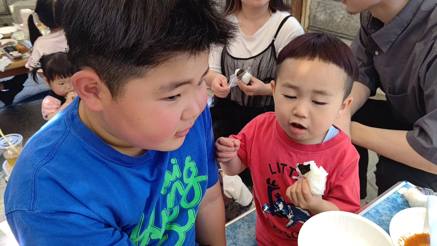 5月3日、えがおのつぼみの初めてのゴールデンウィークがスター...