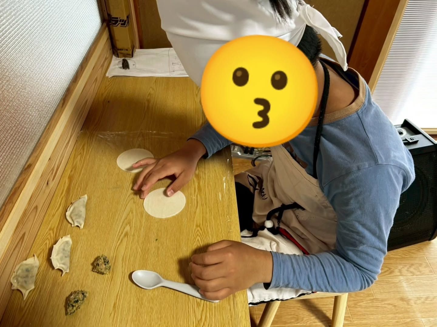 今日の調理実習は前からずーっとリクエストがあった餃子を作りま...