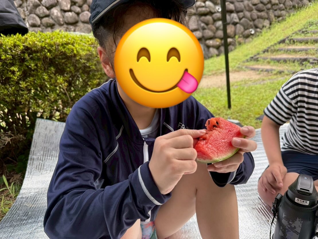 今日は待ちに待った初めての川遊び🌊👟✨