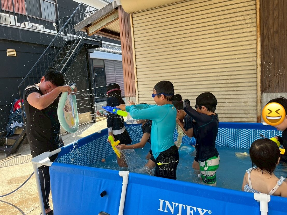 えがおのつぼみの初めての夏休みが始まり、約10日が経ちました...