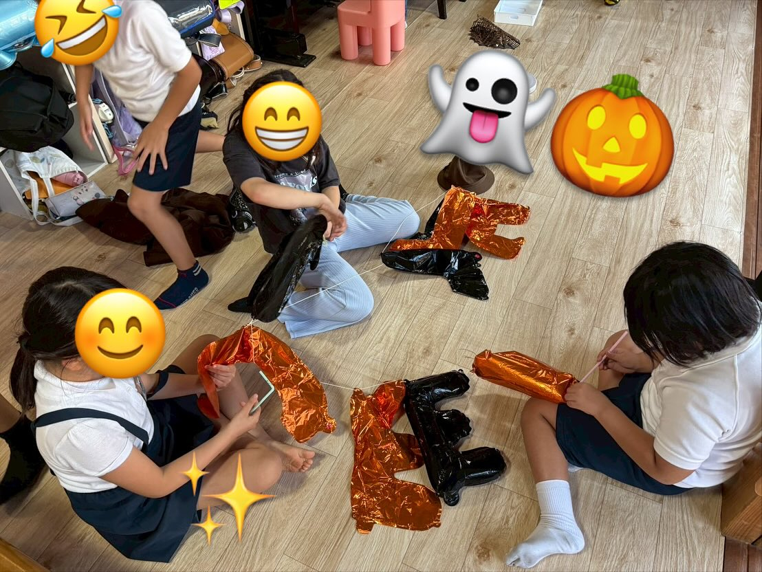 🎃ハロウィンの飾りつけ🎃