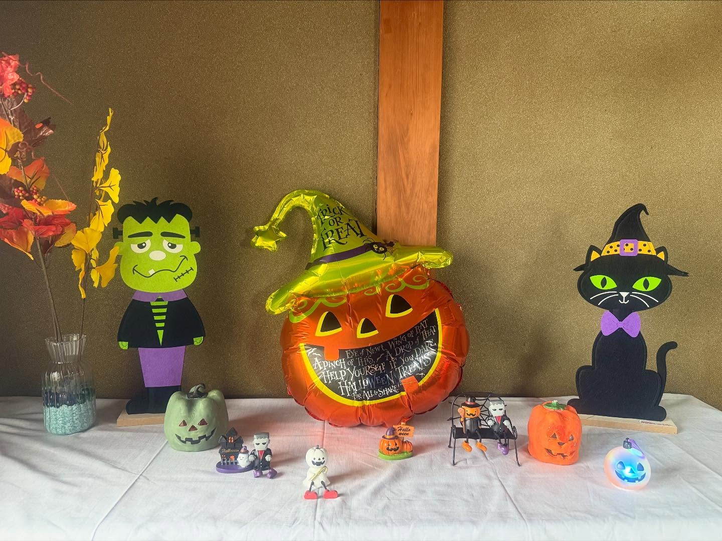 🎃ハロウィンの飾りつけ🎃