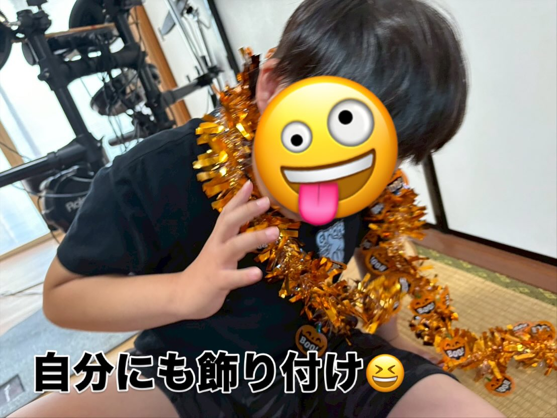 🎃ハロウィンの飾りつけ🎃